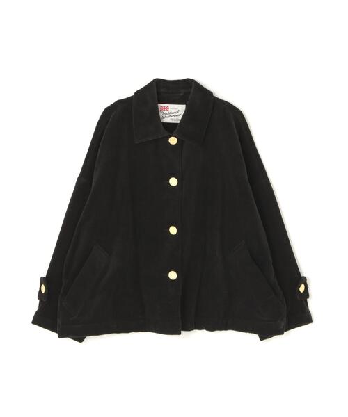 Traditional Weatherwear(トラディショナルウェザーウェア)の「Traditional Weatherwear / トラディショナル ウェザーウェア/MALTON BUTTON THROUGH SHORT/マールトン ボタン スルー ショート(その他アウター・レディース・ブラック・34/32)」の1枚目の写真