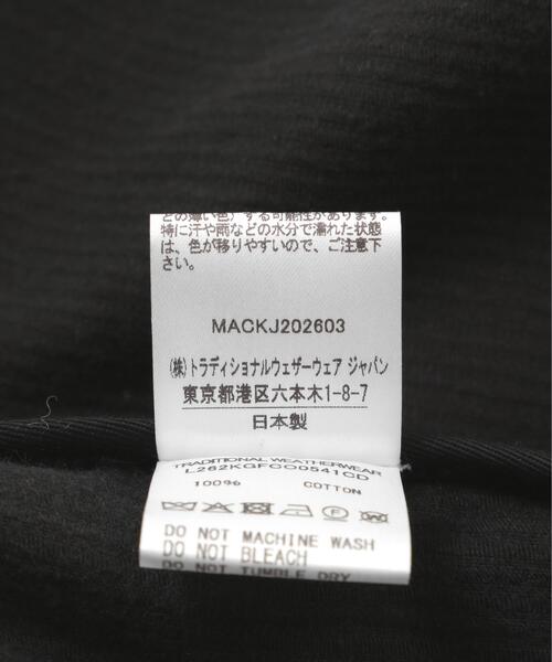 Traditional Weatherwear(トラディショナルウェザーウェア)の「Traditional Weatherwear / トラディショナル ウェザーウェア/MALTON BUTTON THROUGH SHORT/マールトン ボタン スルー ショート(その他アウター・レディース・ブラック・34/32)」の6枚目の写真