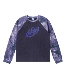 WOKE EDGE（ウォークエッジ）の「WOKE EDGE / ウォークエッジ Oval Logo Real Tree Thermal（Tシャツ/カットソー）」