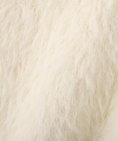PROPORTION BODY DRESSING(プロポーションボディドレッシング)の「フェザーニットジャケット / 1216274100(カーディガン/ボレロ・レディース・ホワイト系その他/ピンク/ブラウン系その他/ライトグリーン・FREE)」の21枚目の写真
