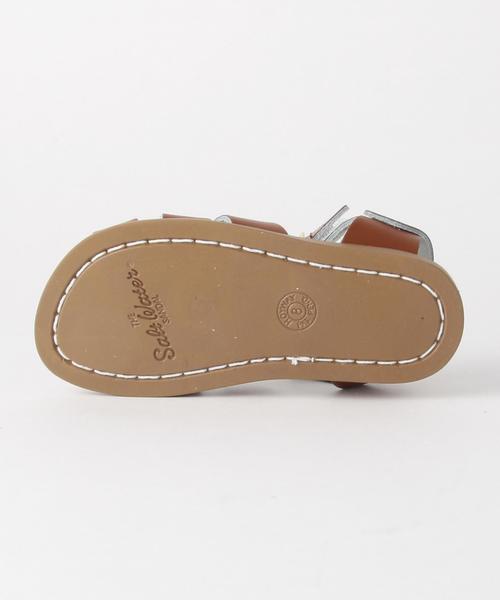 green label relaxing（グリーンレーベルリラクシング）の「【SaltWater(ソルトウォーター)】サンダル/ブラウン（サンダル・キッズ・ブラウン・14.3cm/15.7cm/15.1cm）」の4枚目の写真