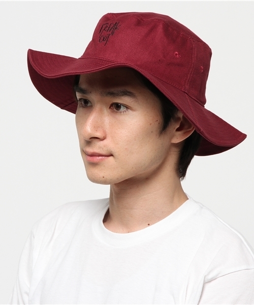 WEGO(ウィゴー)の「WEGO/ワイドブリムバケットハット(ハット・メンズ・ホワイト/ワイン/ブラック/ダークグリーン・FREE)」の14枚目の写真