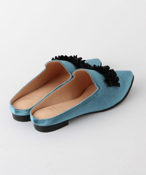 Boisson Chocolat(ボワソンショコラ)の「BDM リボンミュール(パンプス・レディース・ブラック/ベージュ/ケリー・LARGE/MEDIUM/SMALL)」の8枚目の写真