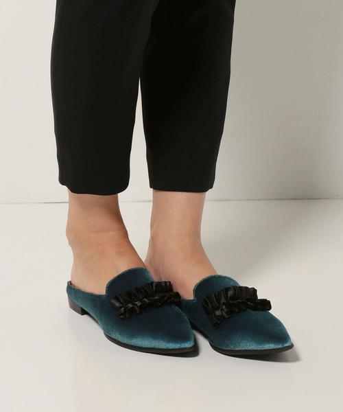 Boisson Chocolat(ボワソンショコラ)の「BDM リボンミュール(パンプス・レディース・ブラック/ベージュ/ケリー・LARGE/MEDIUM/SMALL)」の13枚目の写真