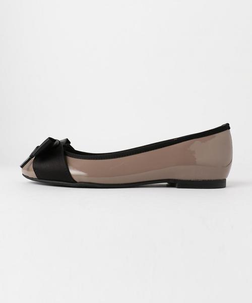 ODETTE E ODILE（オデットエオディール）の「O ラウンドリボン CT10●↑（バレエシューズ・レディース・ブラック/ダークグレー/モカ/ベージュ/グレー/ライトグレー/ピンク・24cm/24.5cm/25cm/22.5cm/25.5cm/23.5cm/22cm/23cm）」の19枚目の写真