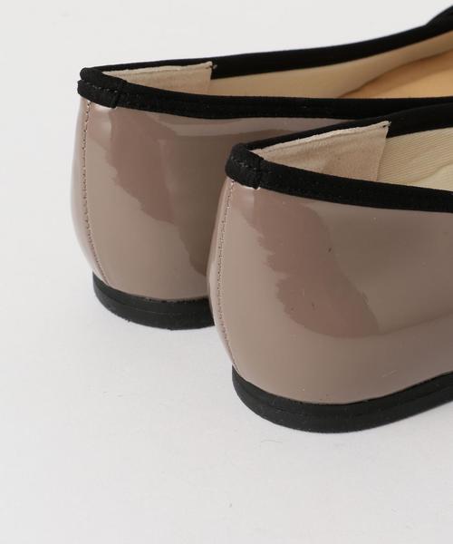 ODETTE E ODILE（オデットエオディール）の「O ラウンドリボン CT10●↑（バレエシューズ・レディース・ブラック/ダークグレー/モカ/ベージュ/グレー/ライトグレー/ピンク・24cm/24.5cm/25cm/22.5cm/25.5cm/23.5cm/22cm/23cm）」の17枚目の写真