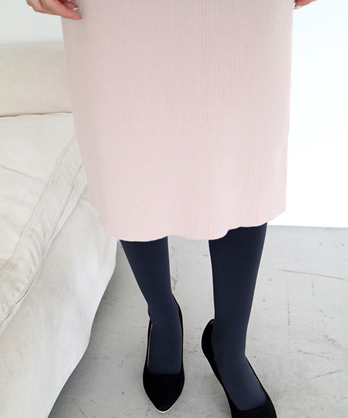 N.（N. Natural Beauty Basic）（エヌエヌナチュラルビューティーベーシック）の「コットンモダールセットアップスカート【セットアップ対応商品】（スカート・レディース・グレー/ベージュ/ブラック/ピンク/グリーン・MEDIUM）」の9枚目の写真