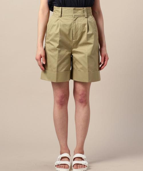BEAUTY&YOUTH UNITED ARROWS（ビューティーアンドユースユナイテッドアローズ）の「BY チノダブルショートパンツ ◆（チノパンツ・レディース・ベージュ/ネイビー・MEDIUM/SMALL）」の7枚目の写真