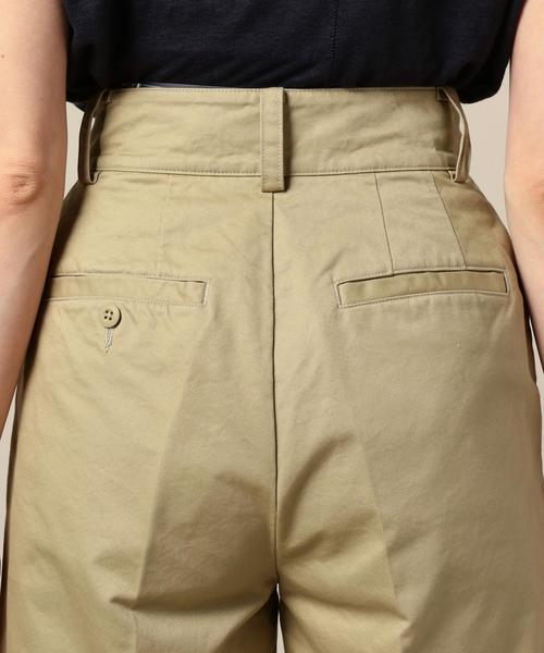 BEAUTY&YOUTH UNITED ARROWS（ビューティーアンドユースユナイテッドアローズ）の「BY チノダブルショートパンツ ◆（チノパンツ・レディース・ベージュ/ネイビー・MEDIUM/SMALL）」の12枚目の写真