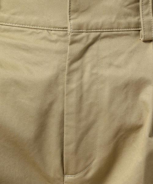 BEAUTY&YOUTH UNITED ARROWS（ビューティーアンドユースユナイテッドアローズ）の「BY チノダブルショートパンツ ◆（チノパンツ・レディース・ベージュ/ネイビー・MEDIUM/SMALL）」の4枚目の写真