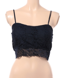 MOUSSY | LACE BRA TOP(チューブトップ)