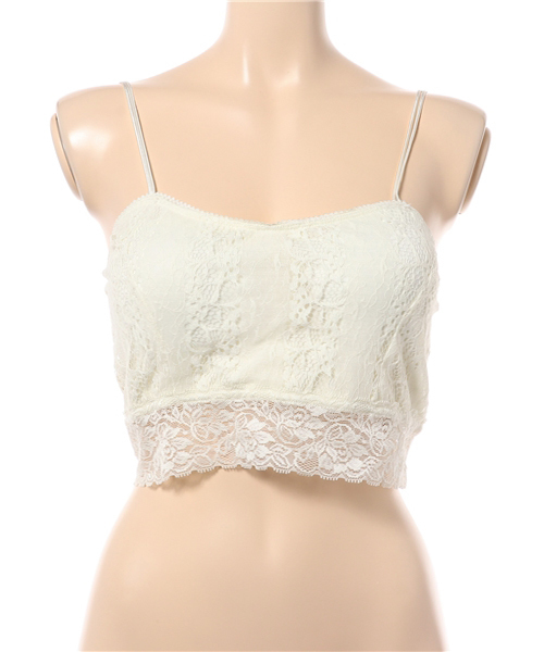 MOUSSY（マウジー）の「LACE BRA TOP（チューブトップ・レディース・ネイビー/ホワイト/ブラック・FREE）」の2枚目の写真