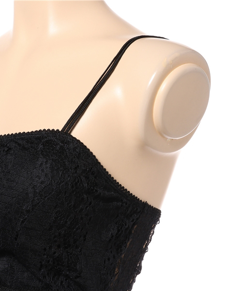 MOUSSY（マウジー）の「LACE BRA TOP（チューブトップ・レディース・ネイビー/ホワイト/ブラック・FREE）」の6枚目の写真
