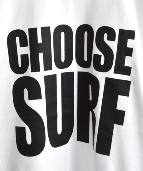SURF/BRAND（サーフブランド）の「SURF/BRAND/サーフブランド CHOOSE BETTY L/S TEE（Tシャツ/カットソー・メンズ・ホワイト/ブラック・XL/S/M/L）」の3枚目の写真