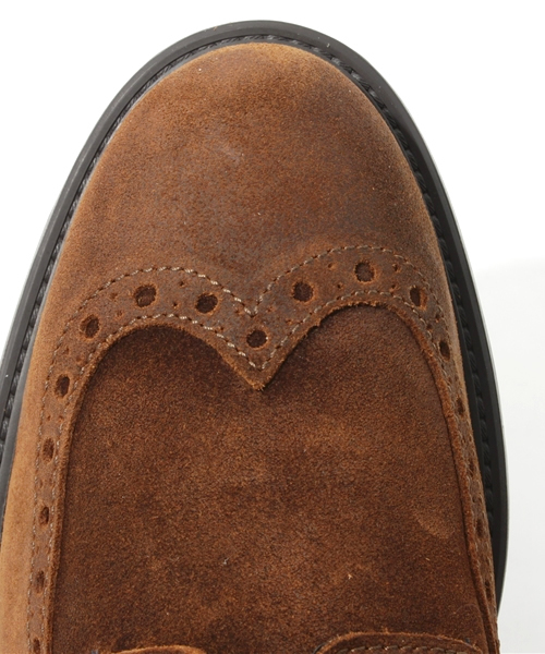 green label relaxing（グリーンレーベルリラクシング）の「◆□NW SUEDE W-TIP ブーツ（ブーツ・メンズ・ブラック/ブラウン・40/41/42/39）」の6枚目の写真