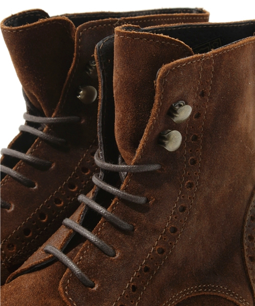 green label relaxing（グリーンレーベルリラクシング）の「◆□NW SUEDE W-TIP ブーツ（ブーツ・メンズ・ブラック/ブラウン・40/41/42/39）」の8枚目の写真