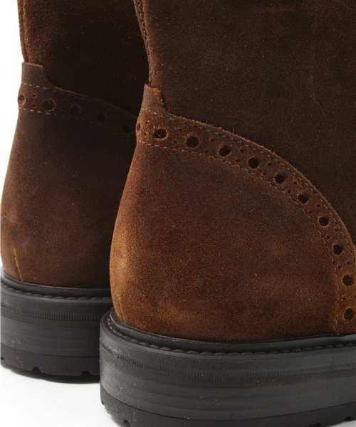 green label relaxing（グリーンレーベルリラクシング）の「◆□NW SUEDE W-TIP ブーツ（ブーツ・メンズ・ブラック/ブラウン・40/41/42/39）」の9枚目の写真