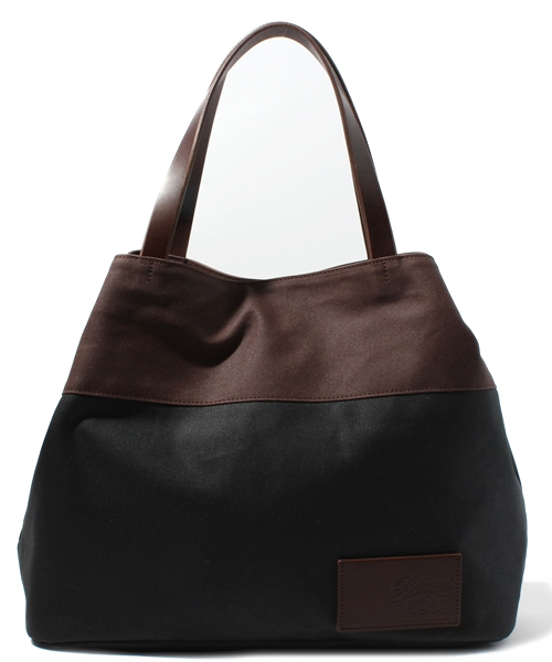 BEAMS（ビームス）の「BEAMS / キャンバスオイル2トーントート（トートバッグ・メンズ・ナチュラル/ベージュ/ホワイト系その他/グレー/ブラック・ONE SIZE）」の7枚目の写真