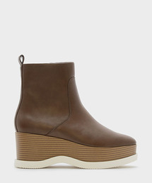 プラットフォームカフブーツ / PLATFORM CALF BOOTS