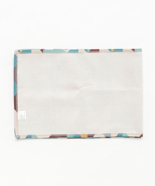 Jubilee（ジュビリー）の「リネン 綿麻 テーブルランナー（ランチョンマット/テーブルウェア・レディース・グレー/オレンジ/ブルー/グリーン/ホワイト/ミント/イエロー/グリーン×オレンジ/ライトブルー/レッド/イエロー×グレー/ブルーグリーン・FREE）」の14枚目の写真