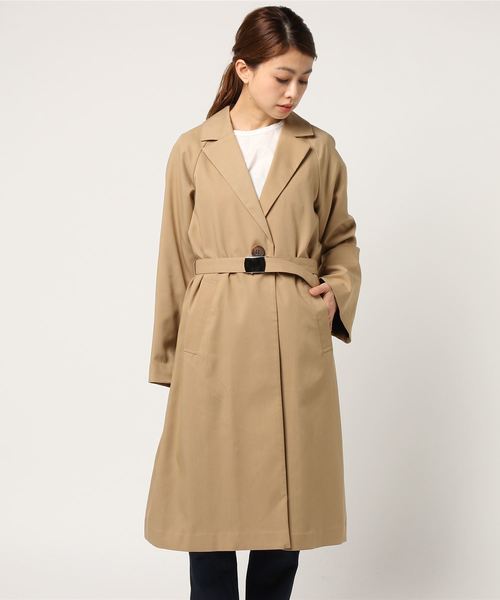 MURUA（ムルーア）の「オーバーチェスターCT（チェスターコート・レディース・ベージュ/その他1・FREE）」の6枚目の写真