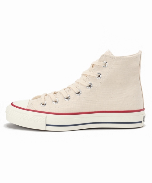 CONVERSE ALL STAR（コンバースオールスター）の「converse CANVAS ALL STAR J HI（スニーカー・レディース・ブラック/アイボリー/レッド・23cm/23.5cm/24.5cm/24cm）」の8枚目の写真