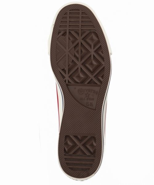 CONVERSE ALL STAR（コンバースオールスター）の「converse CANVAS ALL STAR J HI（スニーカー・レディース・ブラック/アイボリー/レッド・23cm/23.5cm/24.5cm/24cm）」の4枚目の写真