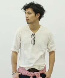 JOURNAL STANDARD | 【WEB限定】USAコットン Vネック7スリーブカットソー #(Tシャツ/カットソー)