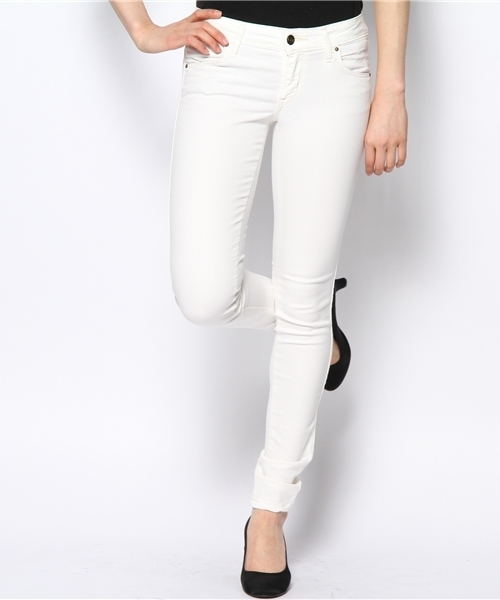 And A(アンドエー)の「POP COLOR JEGGINGS (LEE)(デニムパンツ・レディース・グリーン/イエロー/ピンク/ホワイト・36/38/40)」の2枚目の写真