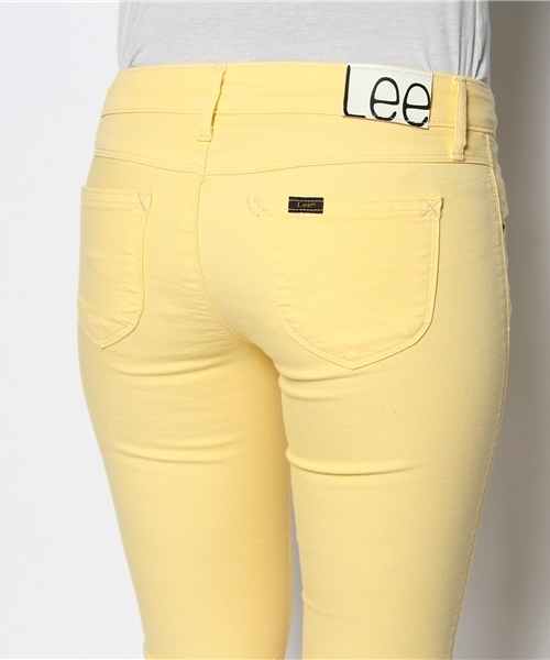 And A(アンドエー)の「POP COLOR JEGGINGS (LEE)(デニムパンツ・レディース・グリーン/イエロー/ピンク/ホワイト・36/38/40)」の7枚目の写真