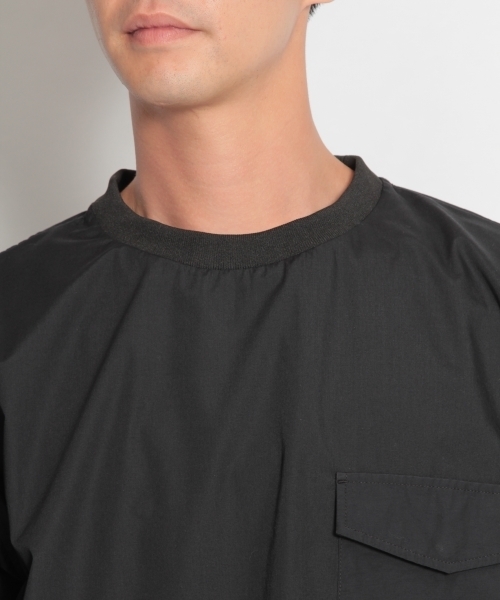 niko and...（ニコアンド）の「ファンクションTシャツ（Tシャツ/カットソー・メンズ・ブラック/ベージュ/オフホワイト/ブルー・MEDIUM/LARGE）」の12枚目の写真