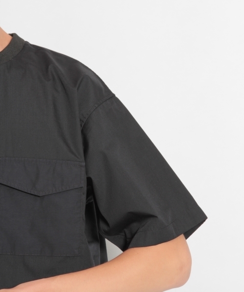 niko and...（ニコアンド）の「ファンクションTシャツ（Tシャツ/カットソー・メンズ・ブラック/ベージュ/オフホワイト/ブルー・MEDIUM/LARGE）」の14枚目の写真