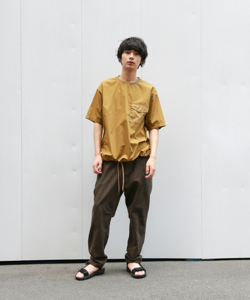 niko and...（ニコアンド）の「ファンクションTシャツ（Tシャツ/カットソー・メンズ・ブラック/ベージュ/オフホワイト/ブルー・MEDIUM/LARGE）」の19枚目の写真