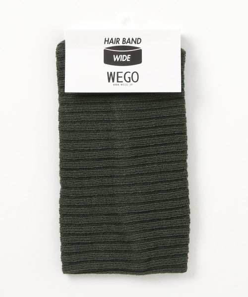 WEGO（ウィゴー）の「WEGO/リブヘアバンド（ヘアバンド・メンズ・ネイビー/ブラウン/ダークグリーン/ワイン/パープル/杢グレー/ブラック・FREE）」の12枚目の写真