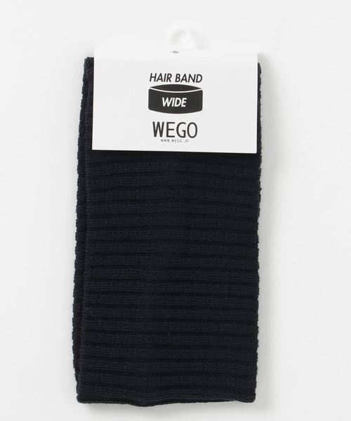 WEGO（ウィゴー）の「WEGO/リブヘアバンド（ヘアバンド・メンズ・ネイビー/ブラウン/ダークグリーン/ワイン/パープル/杢グレー/ブラック・FREE）」の13枚目の写真