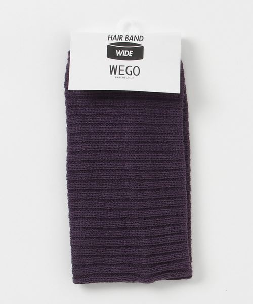 セール】WEGO/リブヘアバンド（ヘアバンド）｜WEGO（ウィゴー
