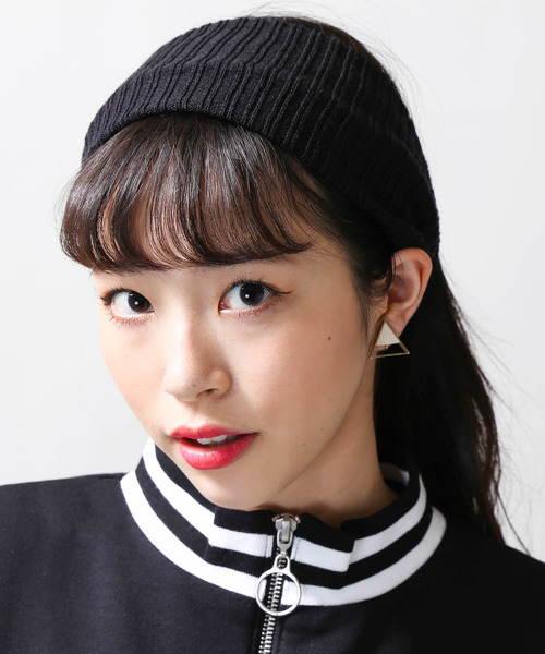 WEGO（ウィゴー）の「WEGO/リブヘアバンド（ヘアバンド・メンズ・ネイビー/ブラウン/ダークグリーン/ワイン/パープル/杢グレー/ブラック・FREE）」の8枚目の写真