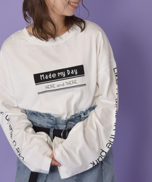 w closet | 袖ロゴプリントTee_(Tシャツ/カットソー)