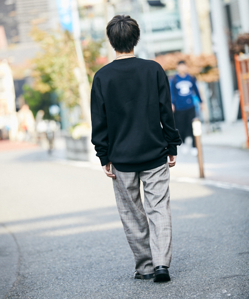 kutir(クティール)の「裏起毛ビッグトップス フォトプリント(スウェット・メンズ・ライトグレー/ブラック/ダークブラウン/ベージュ/ボルドー・MEDIUM/LARGE)」の10枚目の写真