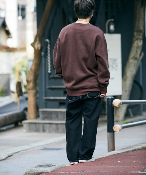 kutir(クティール)の「裏起毛ビッグトップス フォトプリント(スウェット・メンズ・ライトグレー/ブラック/ダークブラウン/ベージュ/ボルドー・MEDIUM/LARGE)」の21枚目の写真