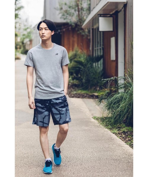 NEW BALANCE（ニューバランス）の「ニューバランス ウーブンショーツ MS91098（その他パンツ・メンズ・ブラック/エメラルド/グリーン/ネイビー・S/M/L/XL/XXL）」の5枚目の写真