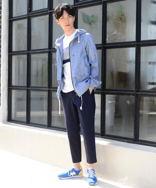 coen（コーエン）の「TCドライストレッチイージーアンクルパンツ（その他パンツ・メンズ・グレー/ベージュ/ネイビー・MEDIUM/X-LARGE/SMALL/LARGE）」の18枚目の写真