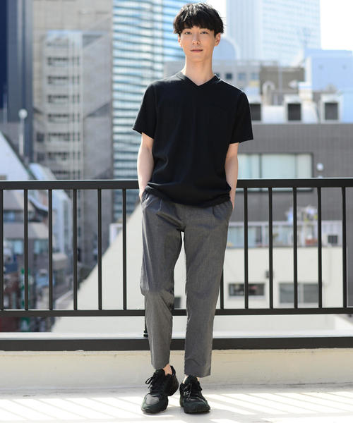 coen（コーエン）の「TCドライストレッチイージーアンクルパンツ（その他パンツ・メンズ・グレー/ベージュ/ネイビー・MEDIUM/X-LARGE/SMALL/LARGE）」の15枚目の写真