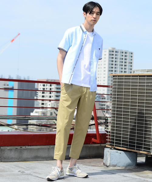 coen（コーエン）の「TCドライストレッチイージーアンクルパンツ（その他パンツ・メンズ・グレー/ベージュ/ネイビー・MEDIUM/X-LARGE/SMALL/LARGE）」の17枚目の写真