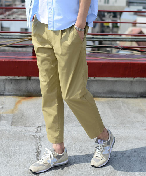 coen（コーエン）の「TCドライストレッチイージーアンクルパンツ（その他パンツ・メンズ・グレー/ベージュ/ネイビー・MEDIUM/X-LARGE/SMALL/LARGE）」の19枚目の写真