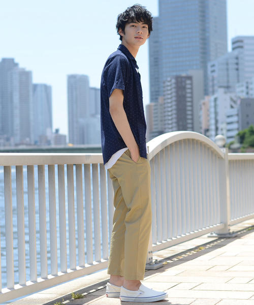 coen（コーエン）の「TCドライストレッチイージーアンクルパンツ（その他パンツ・メンズ・グレー/ベージュ/ネイビー・MEDIUM/X-LARGE/SMALL/LARGE）」の22枚目の写真