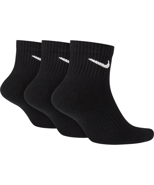 NIKE（ナイキ）の「NIKE/ナイキ 3P Eクッション クウォーター ソックス（ソックス/靴下・メンズ・ホワイト/ブラック/マルチ・25-27/23-25/21-23cm/27-29）」の8枚目の写真