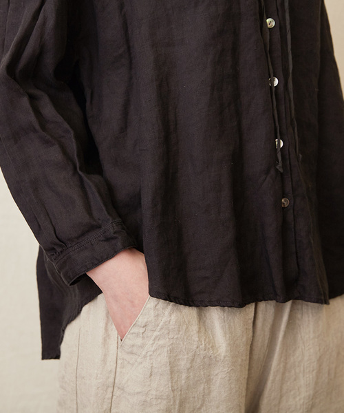 IKKUNA(イクナ)の「easy pants/イージーパンツ(その他パンツ・レディース・ホワイト/キナリ/チャコールグレー/ターコイズブルー・1)」の17枚目の写真