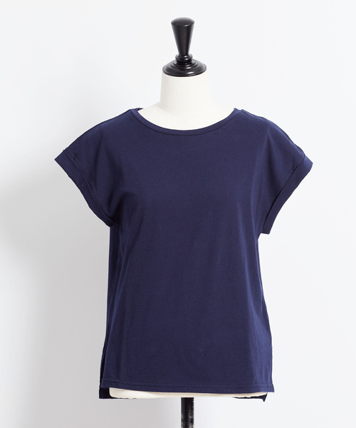 Tシャツ(長袖/七分) Noela - Noela Noela tシャツ ロールカラーカットソー レディース : ZOZOTOWN