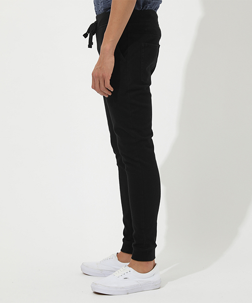 AZUL by moussy（アズールバイマウジー）の「EASY ACTION SLIM JOGGER/イージーアクションスリムジョガー（その他パンツ・メンズ・杢グレー/ネイビー/ブラック・MEDIUM/LARGE/SMALL/X-LARGE）」の8枚目の写真